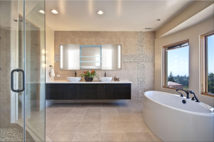 vector mirror cabinet 4 lit on