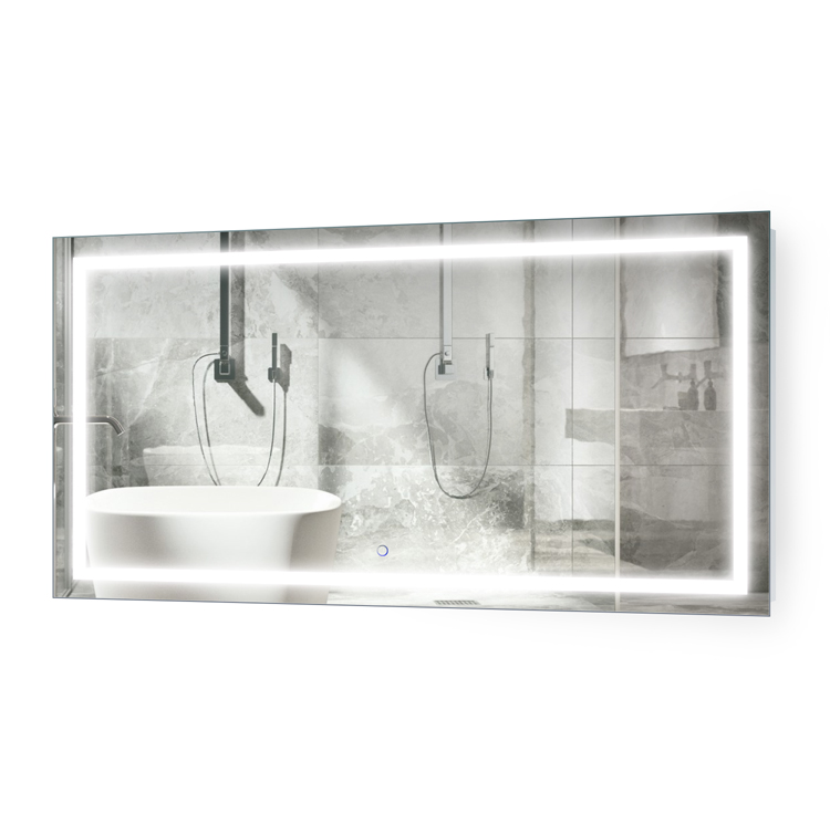 Icon 54″ X 24″ LED Bathroom Mirror  w/ Dimmer & Defogger | Lighted Vanity Mirror