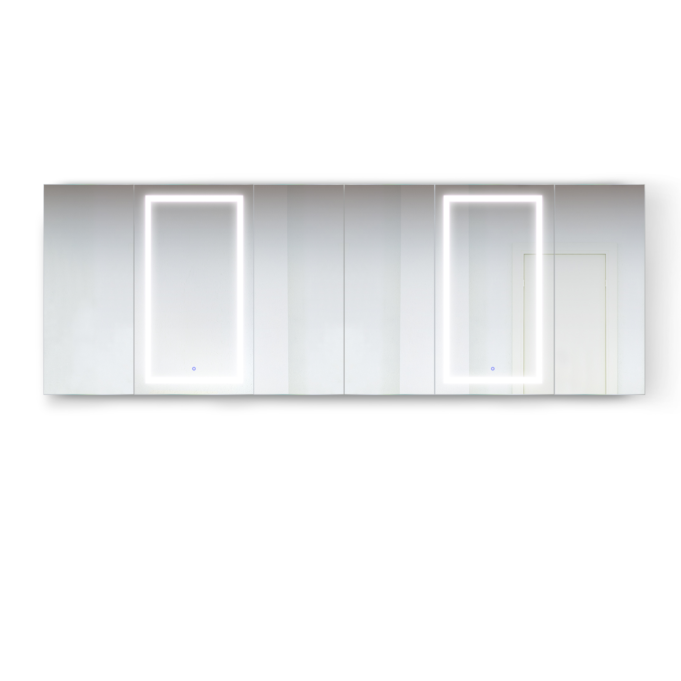 LED Medicine Cabinet 102″X42″ w/Dimmer & Defogger – Svange 10242DLLRRR –